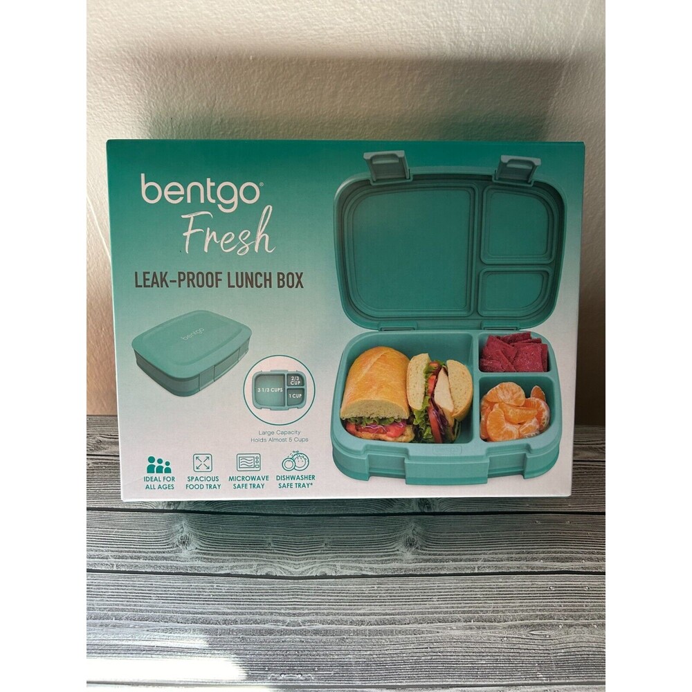 Bentgo Fresh Leak-Proof Versatile 4 Compartment Bento-Style Lunch Box D6